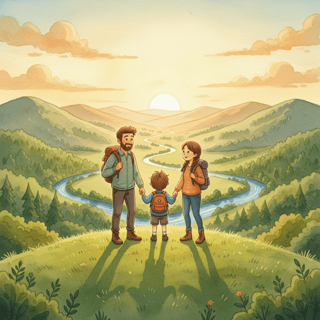 Family Adventure template cover