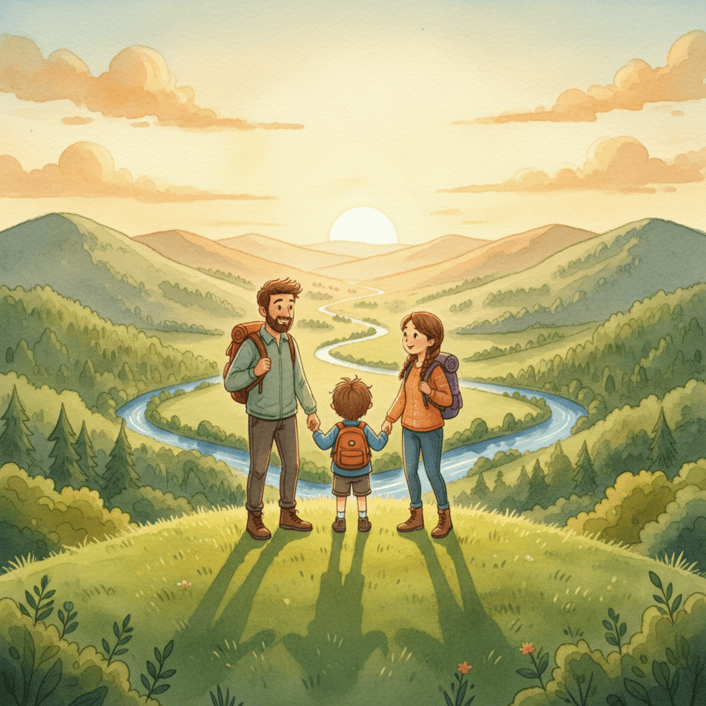 Family Adventure storybook cover